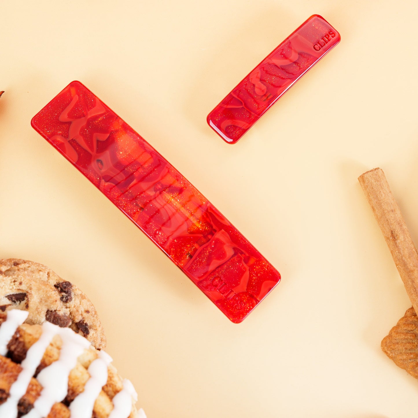 click french clip metaal haarspeld fijn haar dik haar kwalitatief stevig clips marmer rood goud