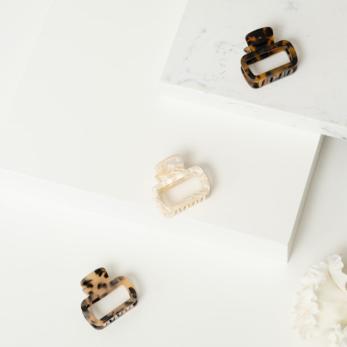 Andy - Marmer haarspeld