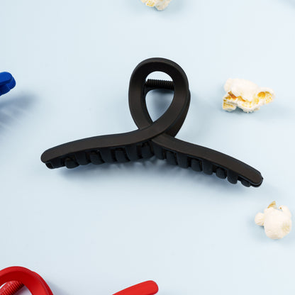 haarspeld haarklem clip krul fijn glad haar mat extra tandjes zwart