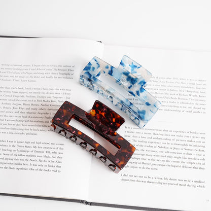 haarspeld alle haartypes stevig kwalitatief haarklem clips bruin blauw