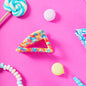 flo driehoek haarspeld normaal fijn dik haar mozaiek multicolor