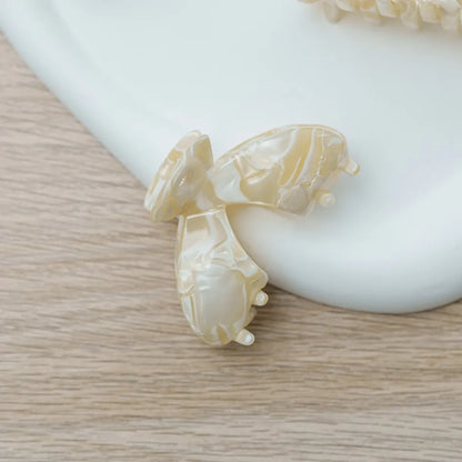 Julia gesplitste clip haarspeld haarklem clips licht groen extra tandjes fijn haar dik haar stevig wit