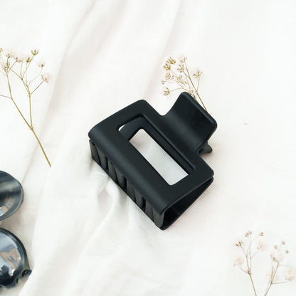 Vierkante matte en stevige clip voor alle haartypes