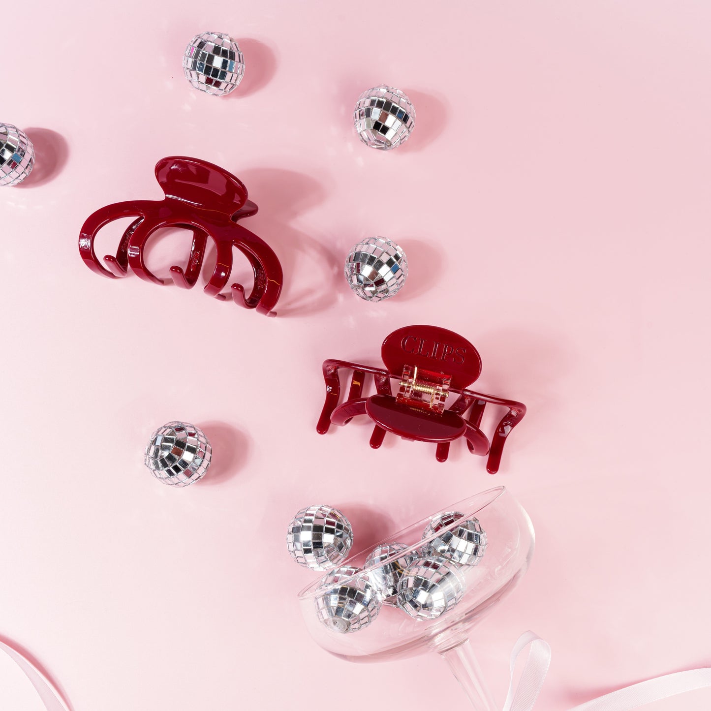 haarspeld haarklem clip dik haar lang haar stevig kwalitatief clips effen bordeaux