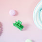rechthoekige haarspeld fijn haar kort haar groen