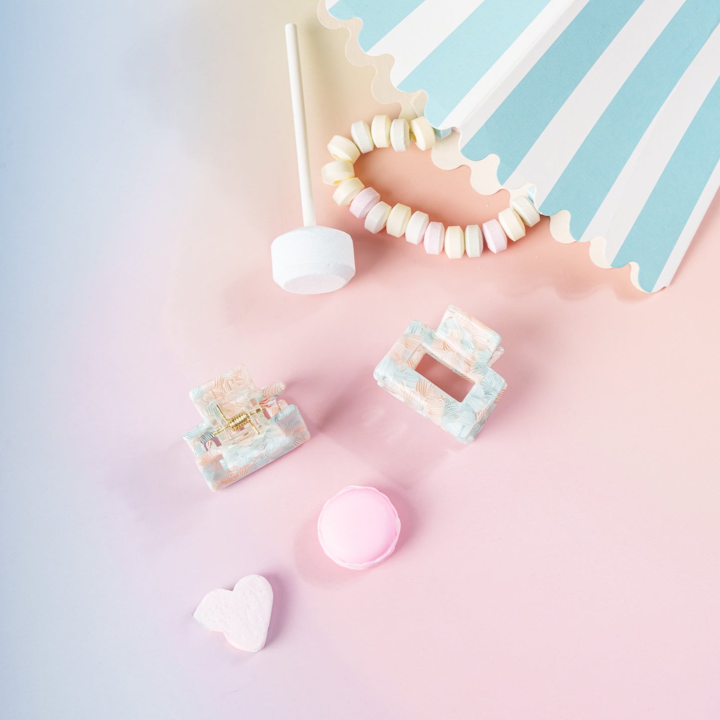 Mini Viv - Kleine vierkante clip