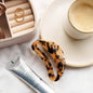 kwalitatieve haarspeld haarklem clips clip fijn dik haar marmer beige