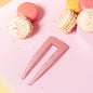 french pin clips haarspeld normale haardikte french twist schubben roze