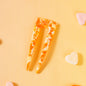 french pin clips haarspeld normale haardikte french twist marmer oranje