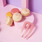 polly french pin clip glad fijn haar roze schubben