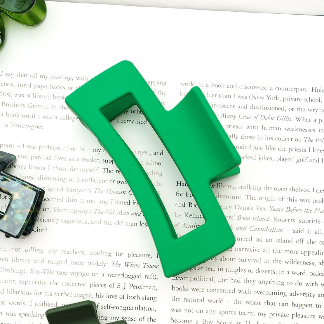 Vierkante clips alle haartypes haarspeld