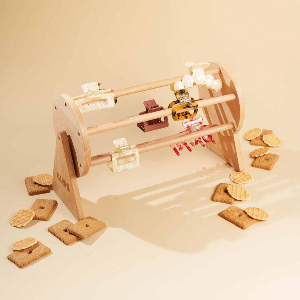 Houten clips speld organizer 
