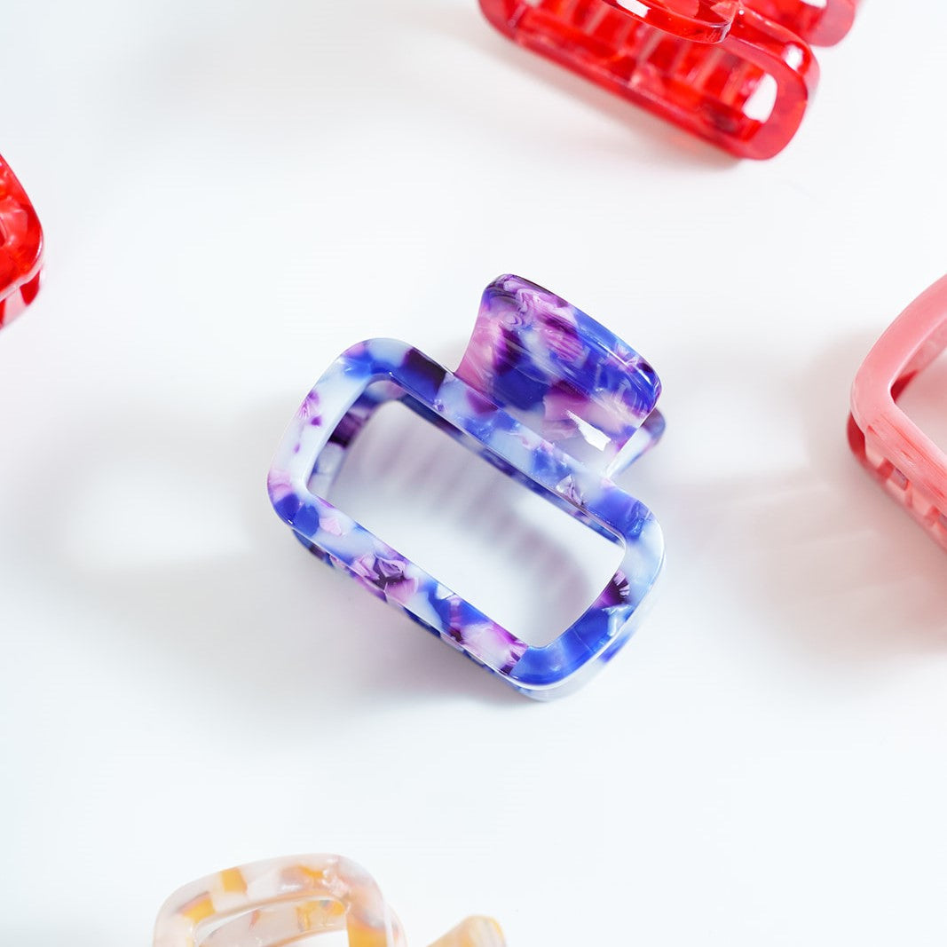 haarspeld dik haar stevig kwalitatief haarklem clips clip paars roze