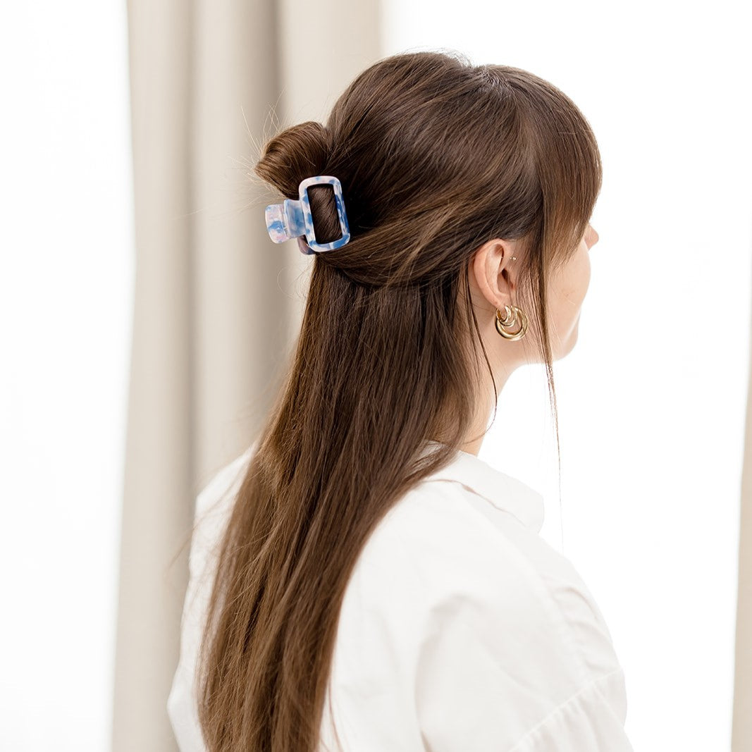 haarspeld dik haar stevig kwalitatief haarklem clips clip roze paars 