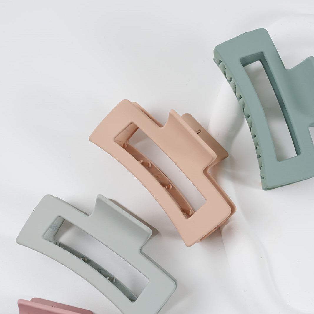 clips alle haartypes dik dun haar haarspeld haarklem roze