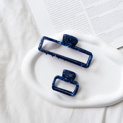 haarspeld dik haar stevig kwalitatief haarklem clips clip blauw fijn haar