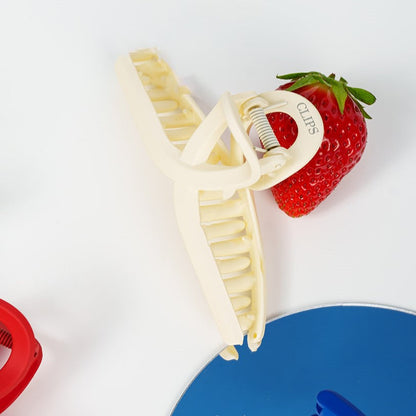 haarspeld haarklem clip krul fijn glad haar mat extra tandjes wit