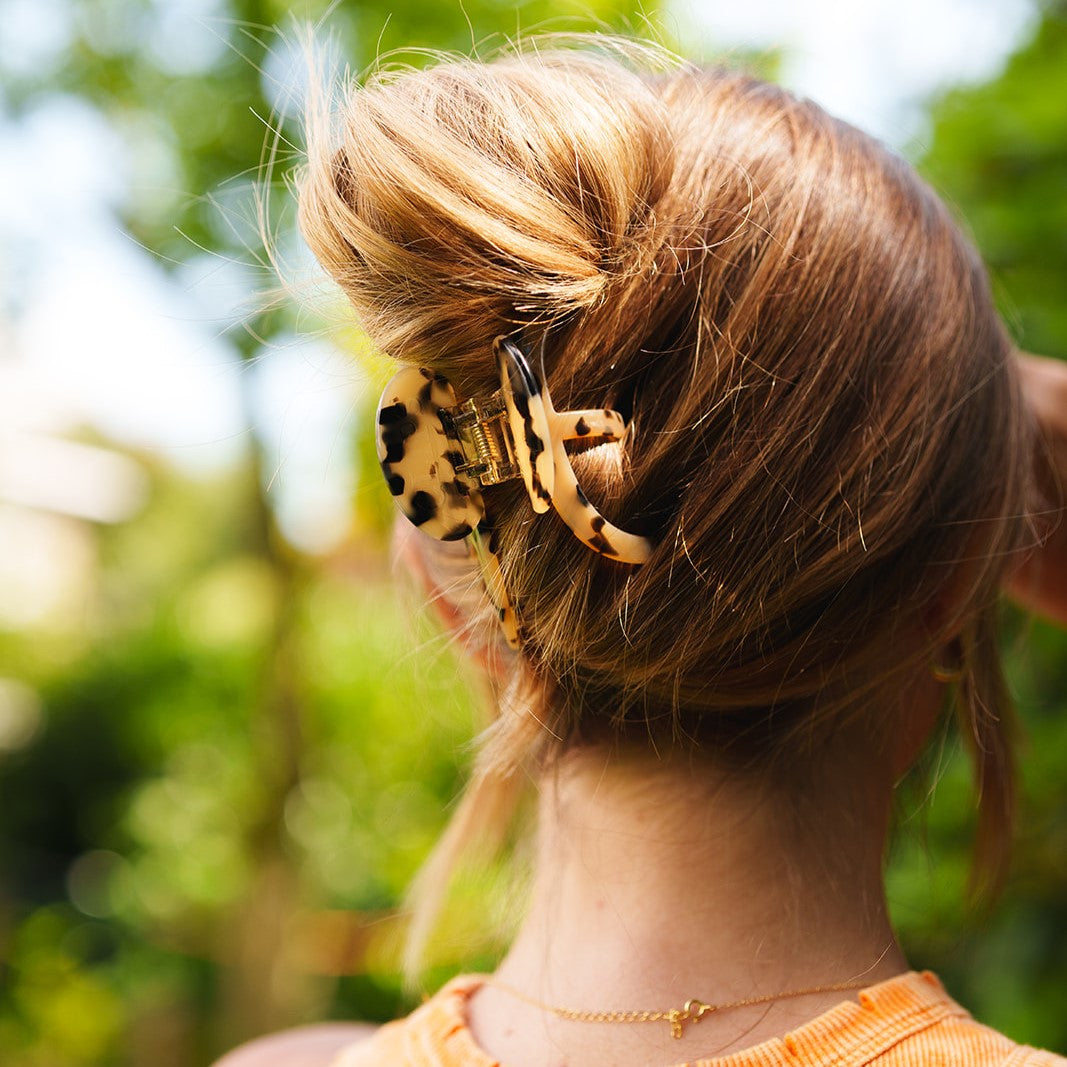 haarspeld haarklem clip dik haar lang haar stevig kwalitatief clips beige licht bruin